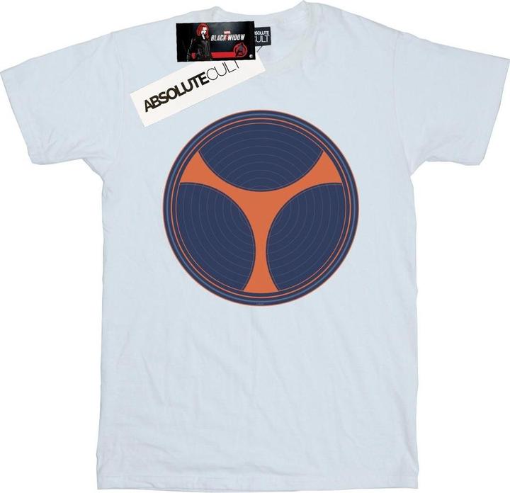 Black Widow Film Taskmaster Distressed Schild TShirt