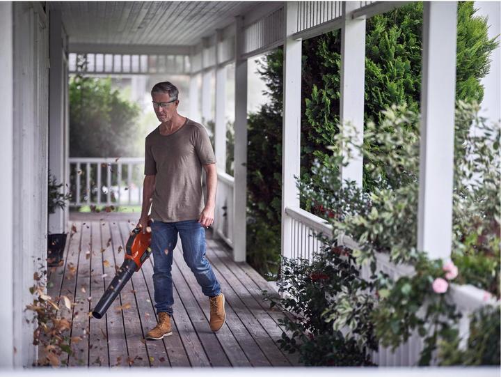 Actual product image Husqvarna 120IB KIT including battery and charger (Rechargeable battery operated, Leaf blower)