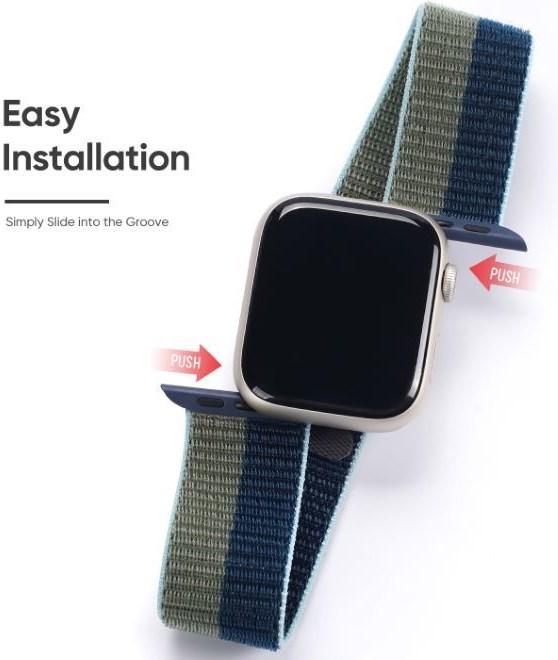 Produktbild Dux Ducis Sport Series Armband (38 mm, 40 mm, 41 mm, Nylon, Apple Watch Series 4, Apple Watch Series 5, Apple Watch Series 6, Apple Watch Series 7, Apple Watch Series 8, Apple Watch Series 9, Apple Watch SE, Apple Watch Series 1, Apple Watch Series 2, Apple Watch Series 3)