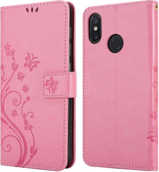 Actual product image Cadorabo Flower Book Cover (Mi 8)