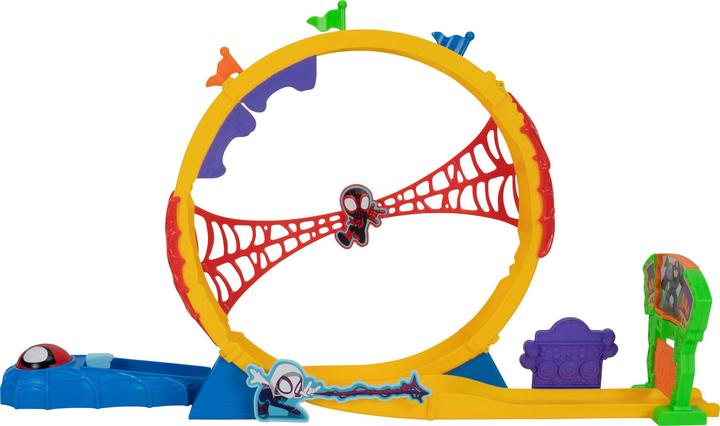 Immagine prodotto Spiderman Pista da corsa ad anello Spidey da 61 cm con esclusivo veicolo in diecast