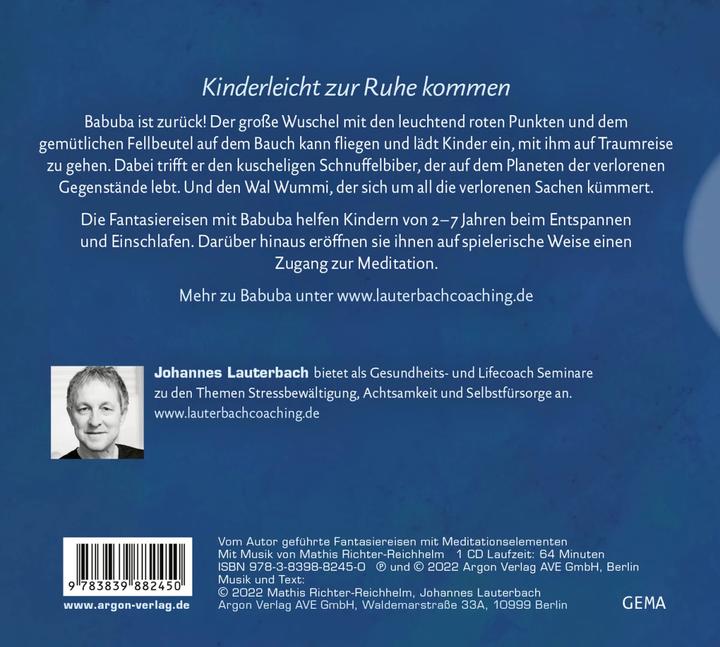 Produktbild Babuba und der Schnuffelbiber (Johannes Lauterbach, Deutsch)