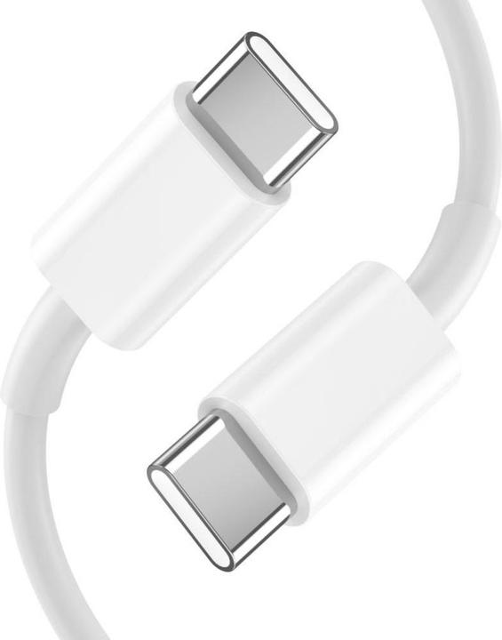 Actual product image Tech-Protect C35W 2x USB-C PD 35W network charger with USB-C / USB-C cable - white (35 W)