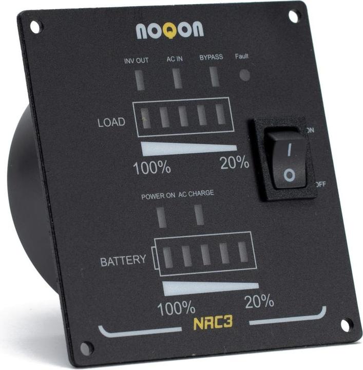Image du produit Noqon Télécommande NRC3 avec indicateur de charge pour onduleur