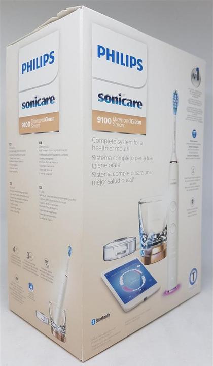 Immagine prodotto Philips HX9901/63 Sonicare Diamondclean Smart 9100 Spazzolino elettrico sonico, App, Oro Rosa (Spazzolino sonico)