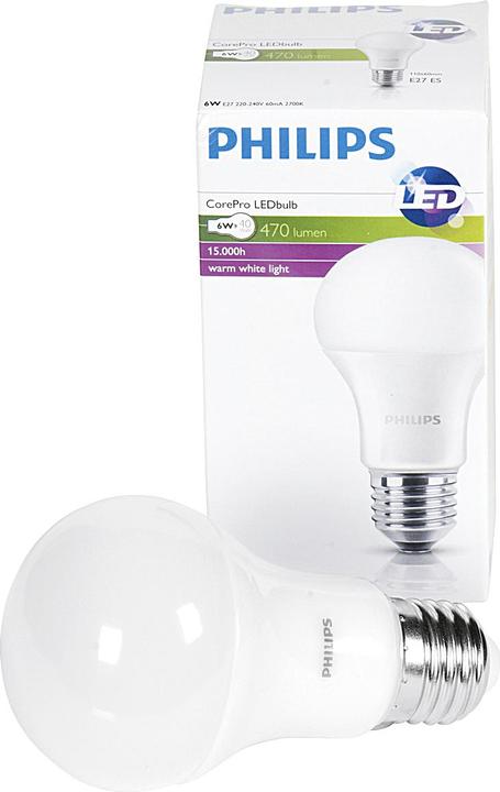 Actual product image Philips CorePro LED (E27, 8 W, 806 lm, 1 x, F)