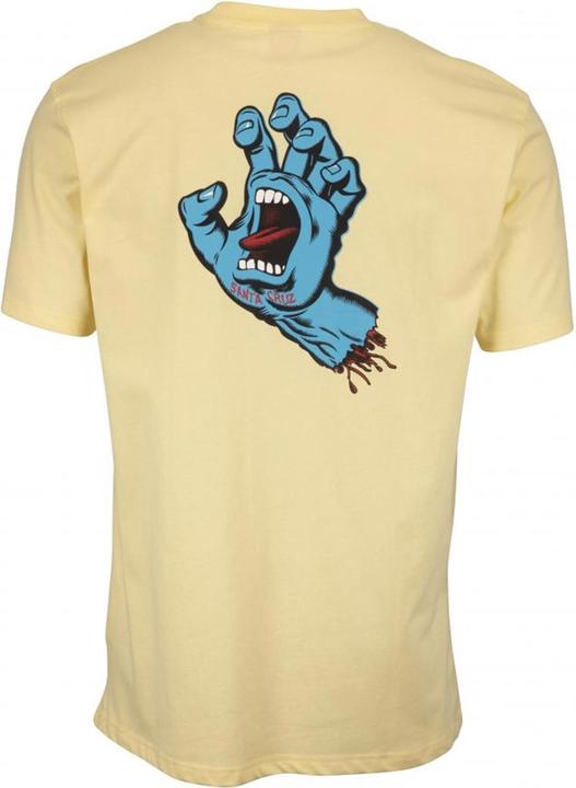 Actual product image Santa Cruz Screaming Hand Chest T-Shirt (M)