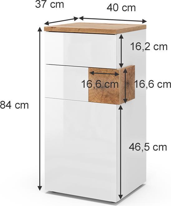 Actual product image Vicco Eden (40 x 37 x 84 cm)