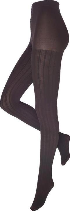 Image du produit Levee Fashion Stripe Collant, couleur 253 brun, taille 48-50 (60 DEN, 48 - 50)