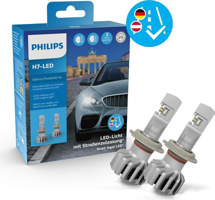 Image du produit Philips Ultinon Pro6000 (H7)