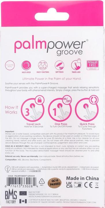Produktbild Palmpower Groove Mini Wand Fuchsia