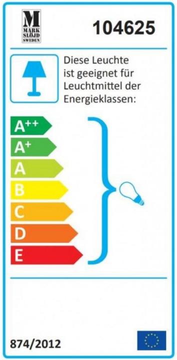 Etichetta energetica Markslöjd Kullen (E14)