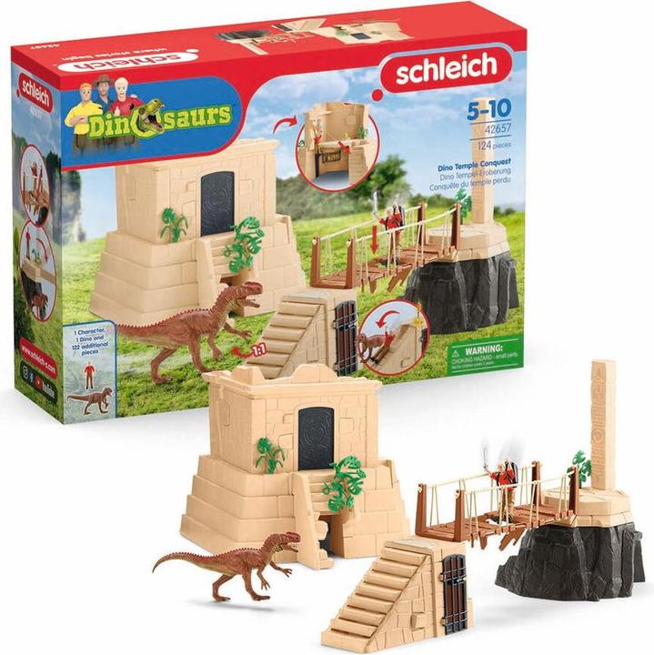 Image du produit Schleich Dinosaures-Temple-Conquête