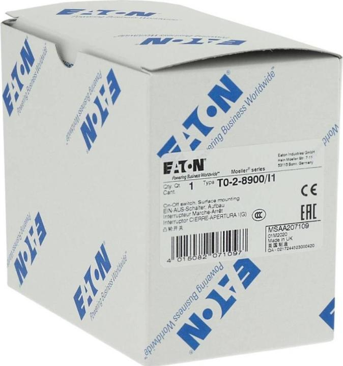 Produktbild Eaton Nockenschalter Ein Aus Schalter Aufbau