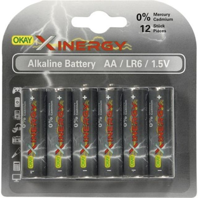 Immagine prodotto CreaDiva Batteria LR6 AA 12 pezzi (12 pz., AA, 2600 mAh)