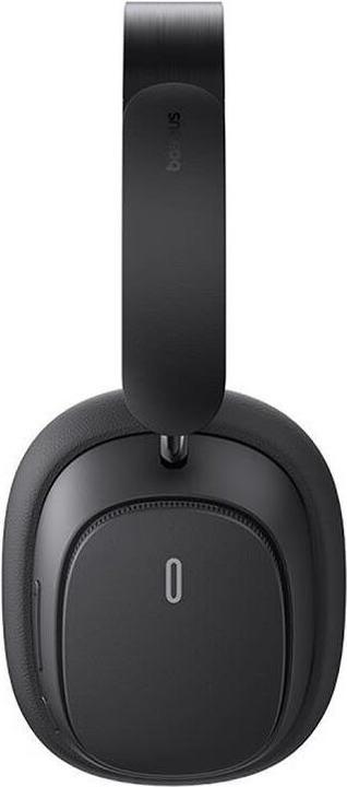 Actual product image Baseus Bowie H1 Wireless Headphones Bluetooth 5.2 (black) (ANC, 80 h, Wireless)