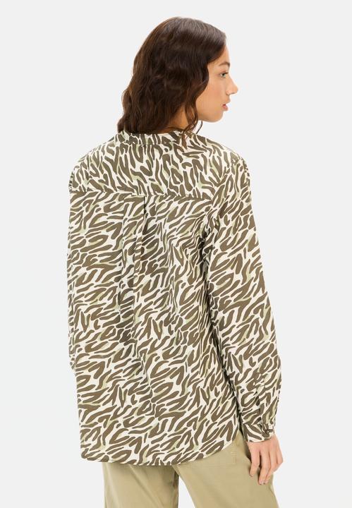 Produktbild Camel Active Langarm-Bluse mit Allover-Print (M)