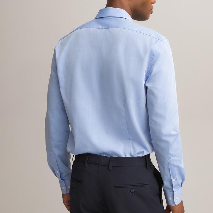 Actual product image La Redoute Collections Slim Fit Shirt with French Collar (XL)