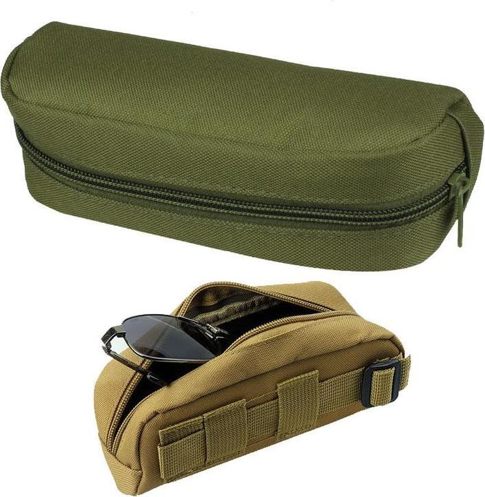 Cover-Discount Robustes Brillenetui aus Stoff für Outdoor-Abenteuer