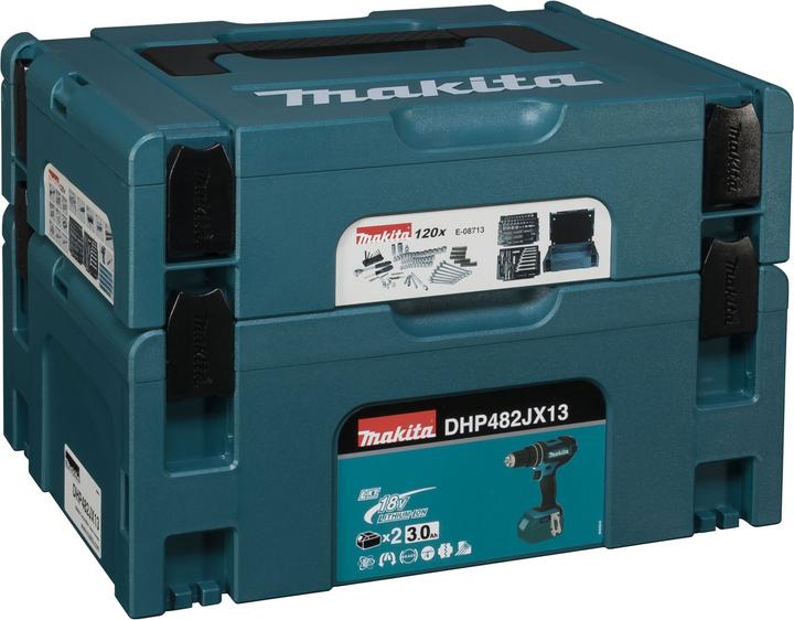 Productafbeelding Makita DHP482JX13 Snoerloze Klopboormachine (Oplaadbare batterij)