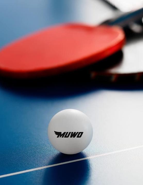 Produktbild Muwo 2er-Set Tischtennisschläger mit Netz