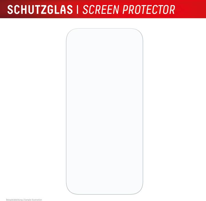Actual product image Displex Real Glass, 2D Panzerglas (1 Piece, Apple iPhone 16 Pro Max)