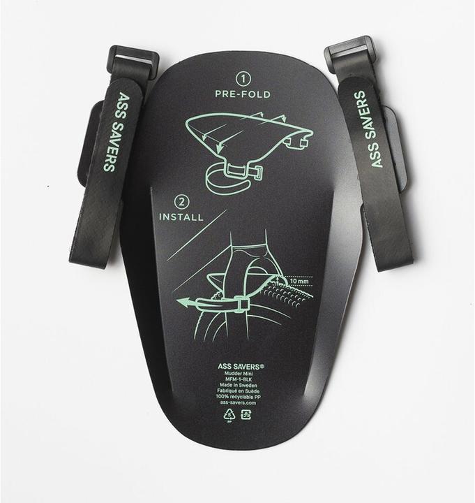 Actual product image Ass Savers Mudder Mini (Front mudguard)