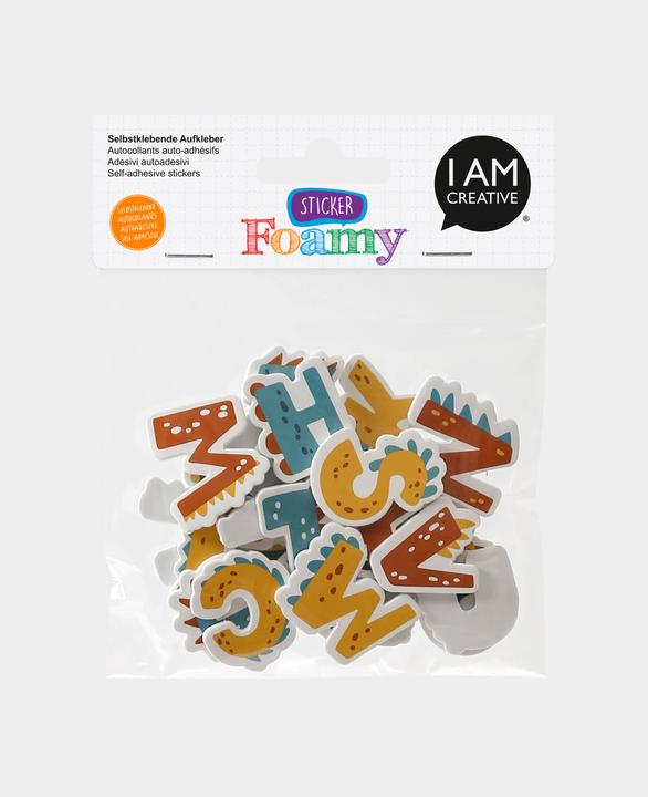 Actual product image I Am Creative Foamy Sticker