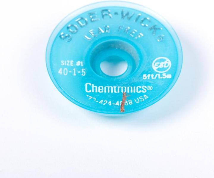 Chemtronics Soder-Wick lead-free 0.8 mm 40-1-5