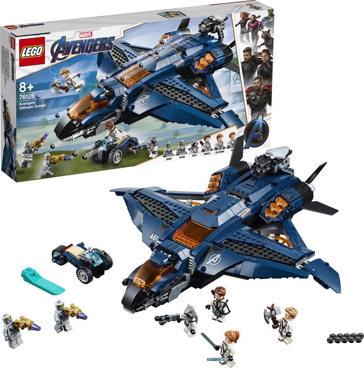 Image du produit LEGO Ultimate Avengers Quinjet (76126, LEGO Marvel)
