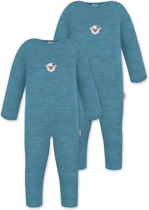 Immagine prodotto Normani Pagliaccetto da 2 pezzi per bambino in merino "Tangoio" - 9593 (80)