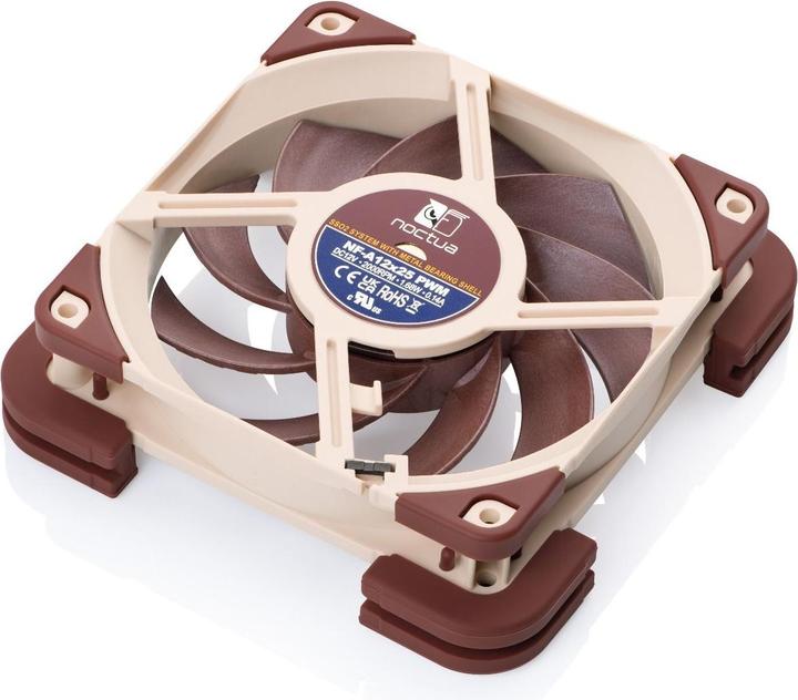 Produktbild Noctua NV-MPP1.brown Sx4 Mehrzweck-Pads (braun, 4 St?ck, f?r 120 mm & 140 mm L?fter)