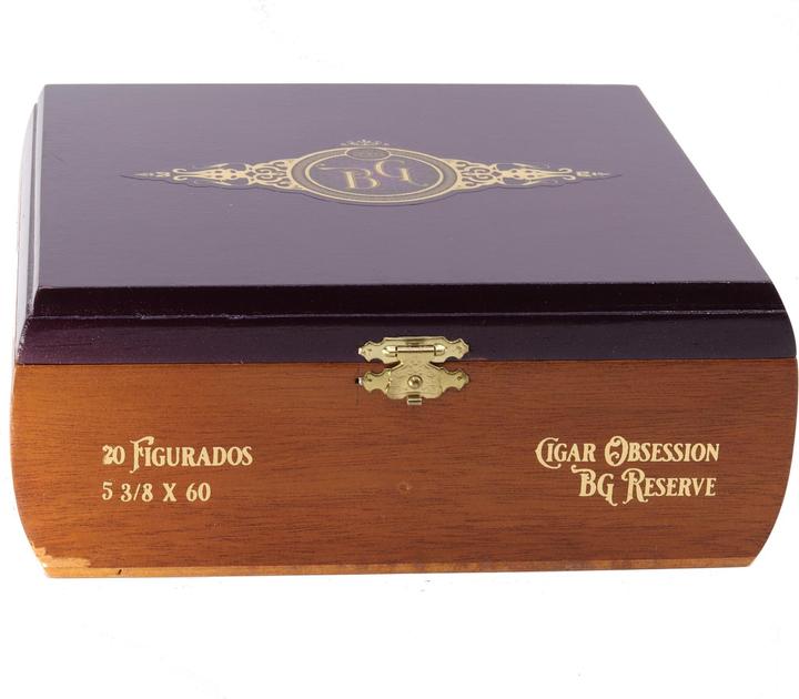 Actual product image Blanco Cigars Blanco Cigar Obsession BG Reserve Box Pressed Figurado (Figurado)