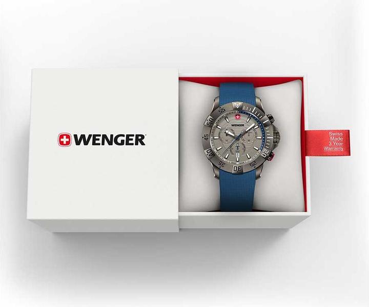Produktbild Wenger Sea Force Chrono 01.0643.126 (Swiss Made, Lünette drehbar links, Chronograph)