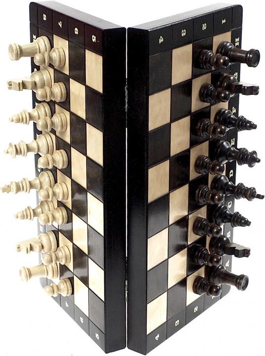 Produktbild Holzecke Schachbrett Magnetisch