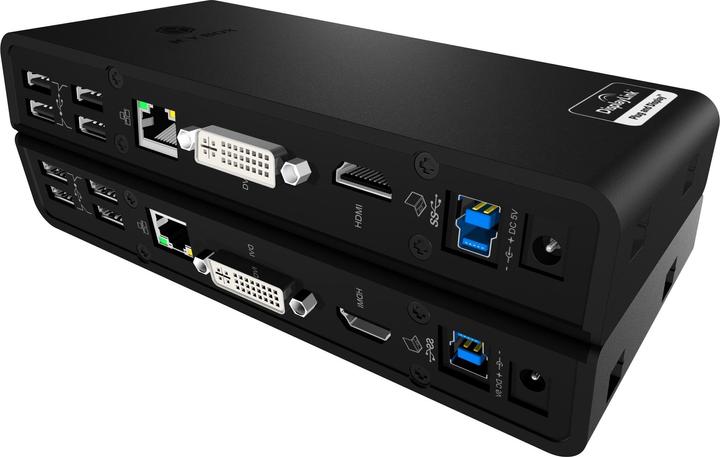Actual product image Icy Box IB-DK2241AC - USB Type-A 3.0 Multi Dock (USB-B, 11 Ports)