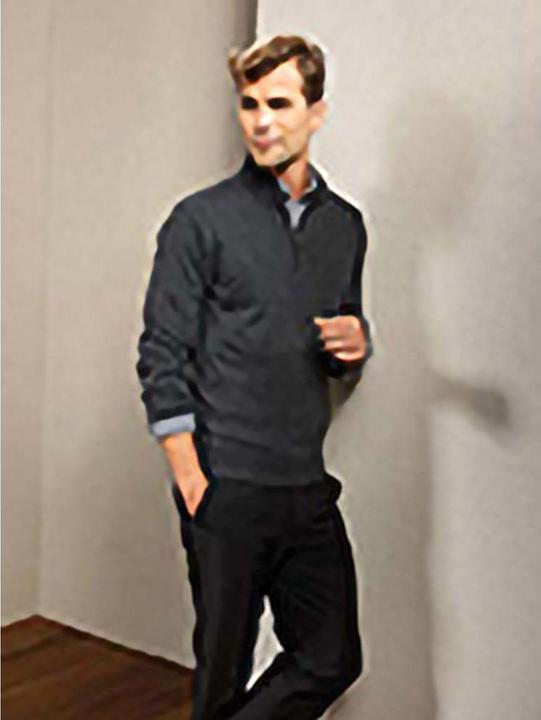 Actual product image Premier 14 zip knit jumper (XXL)