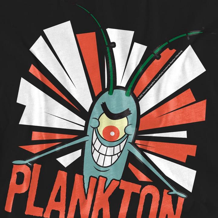 Immagine prodotto Spongebob Squarepants Maglietta Plankton Adulto Unisex (S)