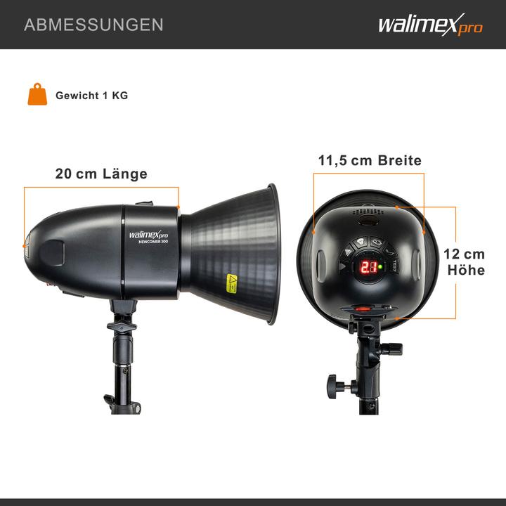 Actual product image Walimex pro Newcomer 300 II Set Double (300 W, Set)