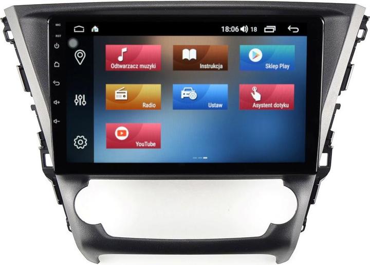 Actual product image No Name GPS-Navigationsradio Toyota Avensis 2015-18 Android