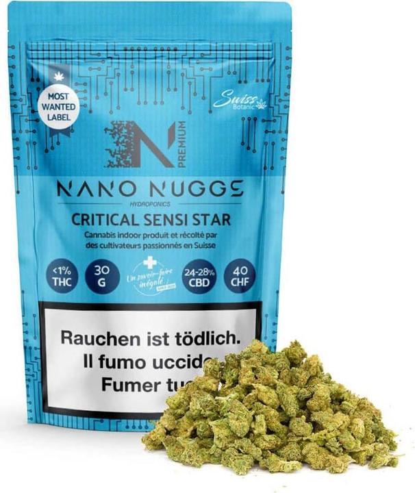 Swiss Botanic Nano Nuggs Critical Sensistar (30 g, Indoor)