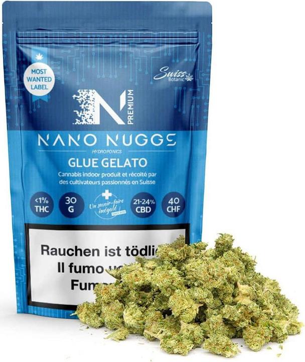 Swiss Botanic Nano Nuggs Glue Gelato (30 g, Indoor)