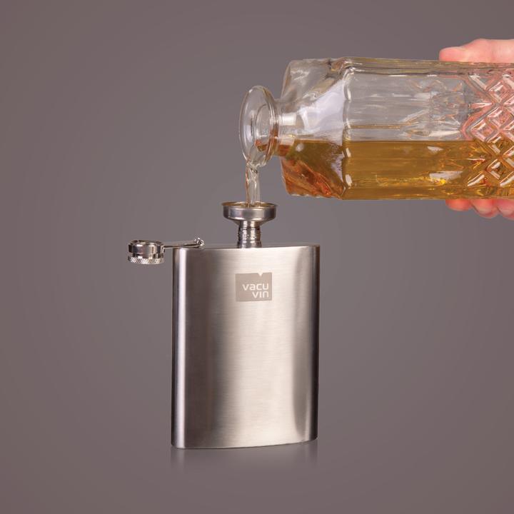 Actual product image Vacu Vin Hip flask with funnel (240 ml)