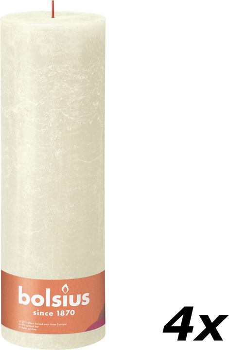 Immagine prodotto Bolsius Set di 4 candele a colonna (4 pz.)
