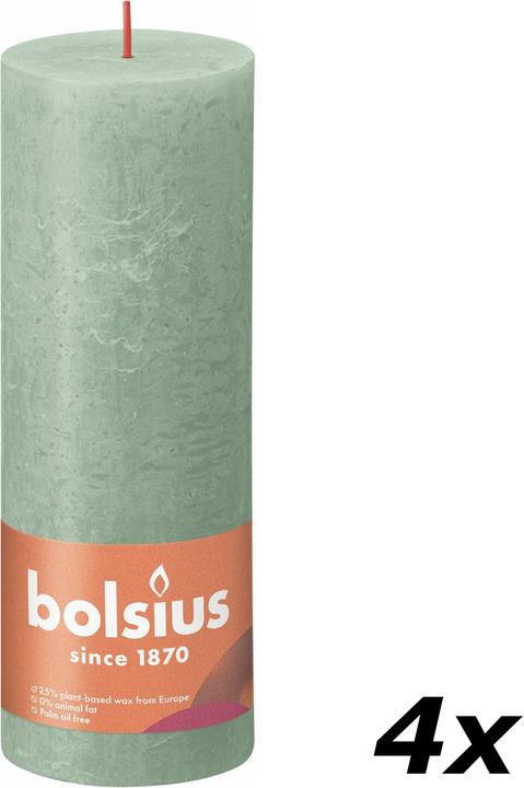 Immagine prodotto Bolsius Set di 4 candele a colonna (4 pz.)
