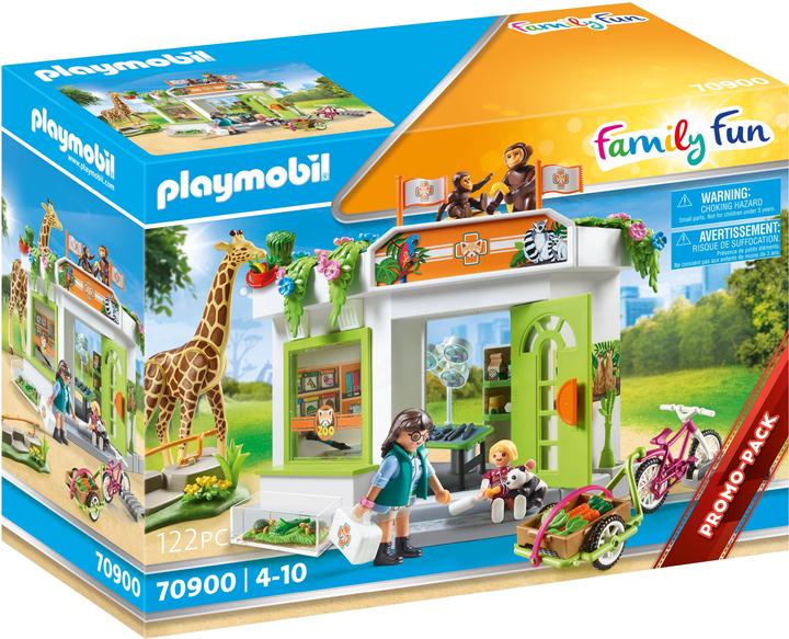 Actual product image Playmobil Zoo veterinary practice (70900, Playmobil Family Fun)