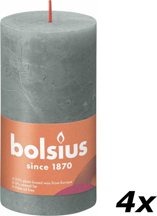 Immagine prodotto Bolsius Set di 4 candele a colonna (4 pz.)