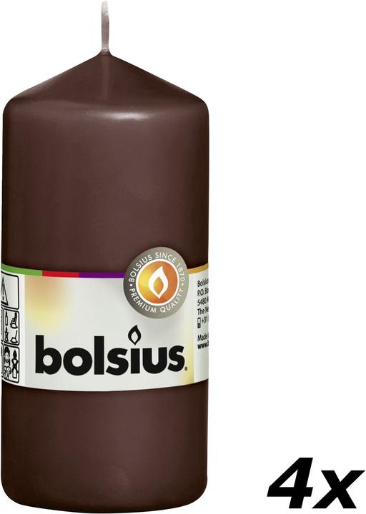 Actual product image Bolsius Set of 4 Pillar Candle (4 pcs.)