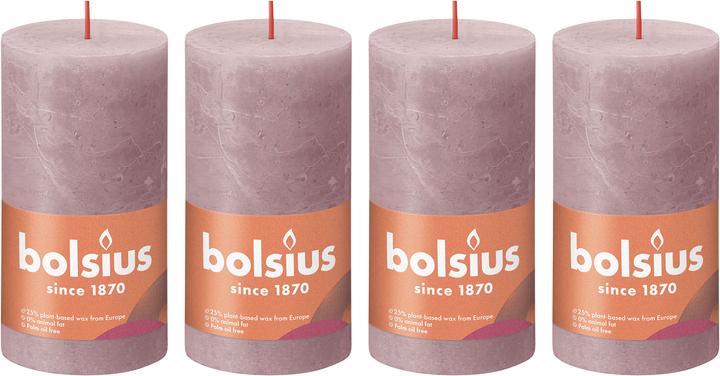 Actual product image Bolsius Set of 4 Pillar Candle (4 pcs.)