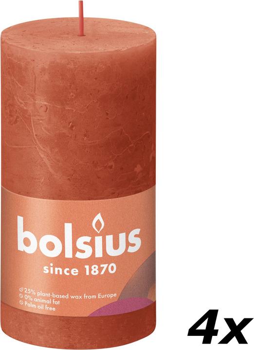 Immagine prodotto Bolsius Set di 4 candele a colonna (4 pz.)